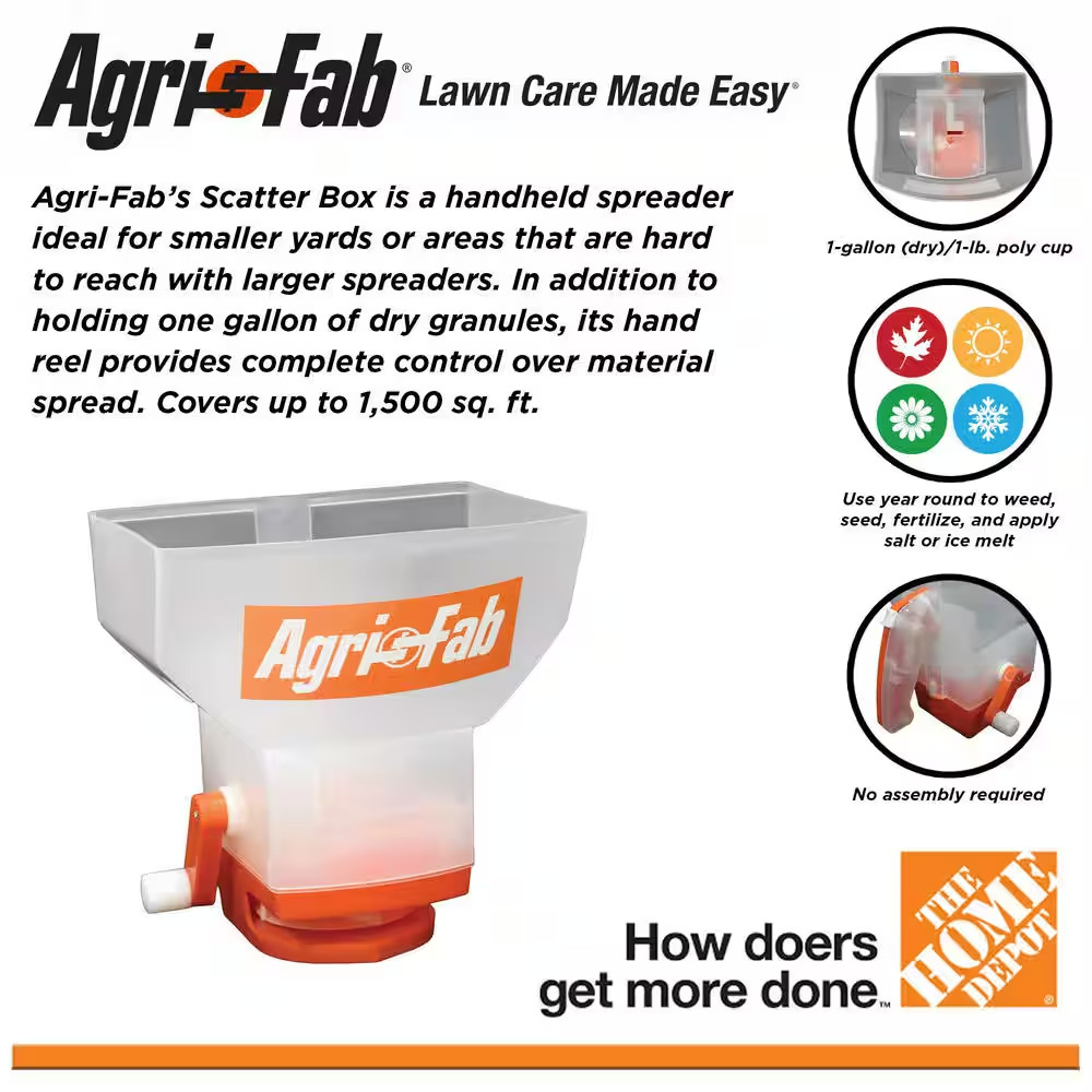 1 Gal. Hand Held Broadcast Spreader
