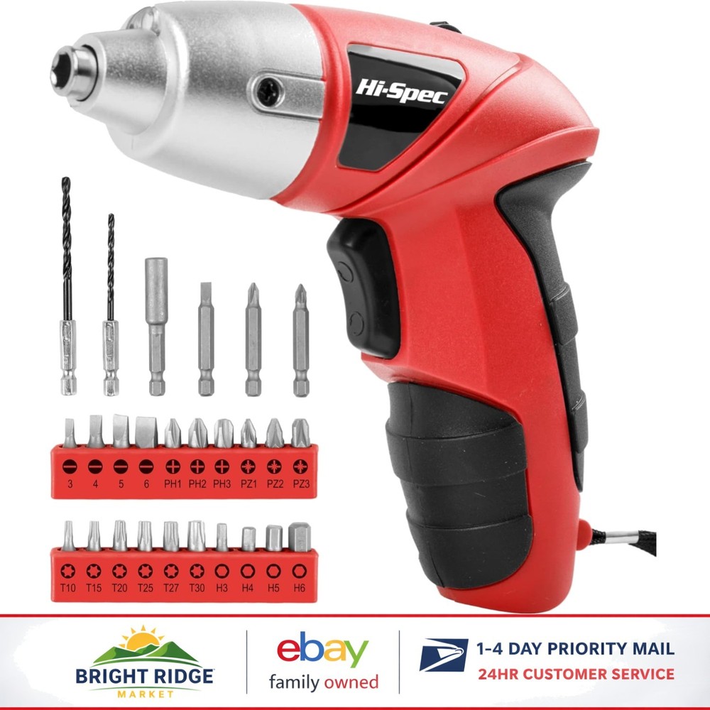 Efficient Electric Screwdriver with Compact Design and Versatile Applications
