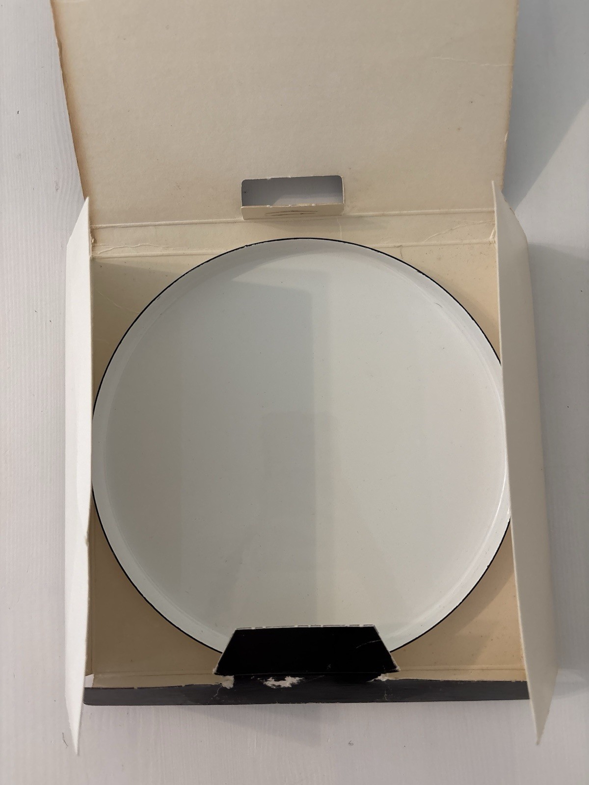 Vintage 1970’s Max Burton Butterfly Electric Range Stove Burner 8” Cover Enamel