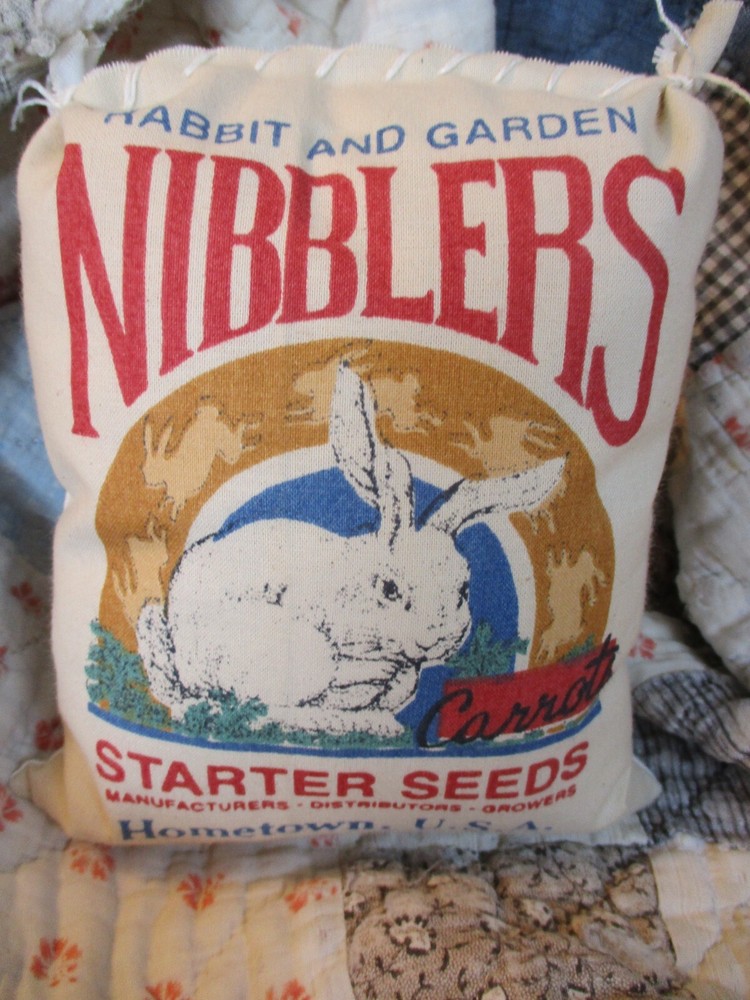 FARM FEED ADVERTIZING SACK  WHATNOT