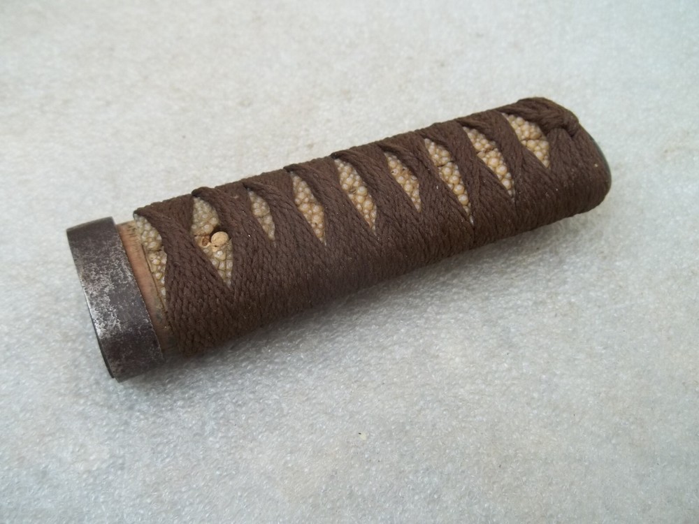 Antique Shagreen Japanese Sword Handle