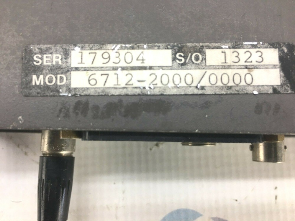 Cohu 6712-7000/0000 Camera Controller Unit