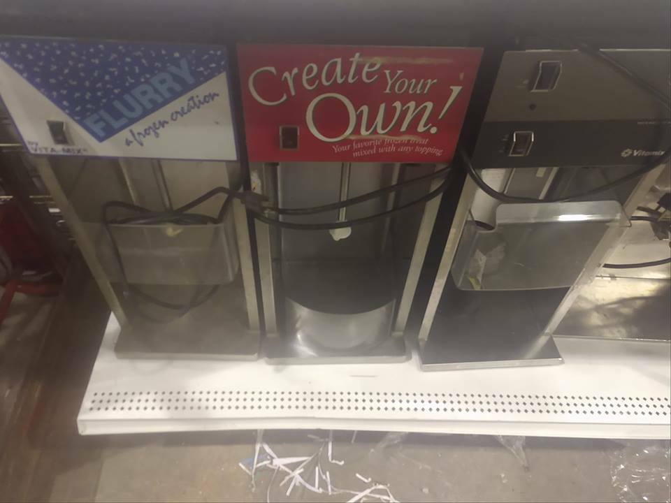 Flurrie blender ice cream