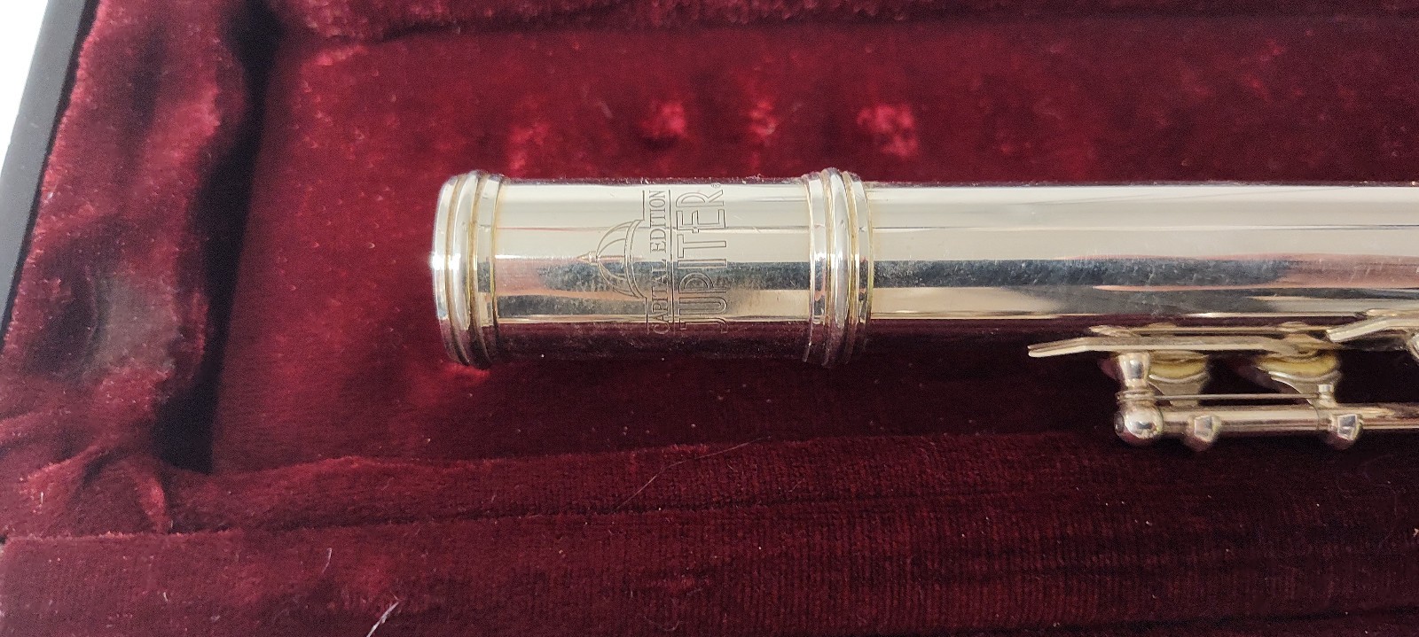 Jupiter Capital Edition Silver Plated Flute CEF-510 + Case