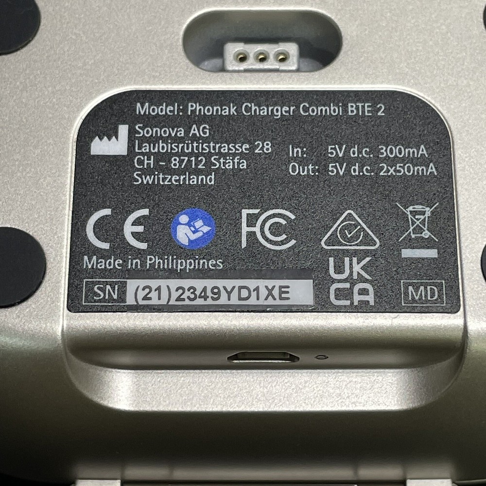 Phonak Charger Case Combi BTE 2