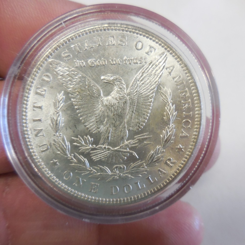 1887 Morgan Silver Dollar Coin UNC MS