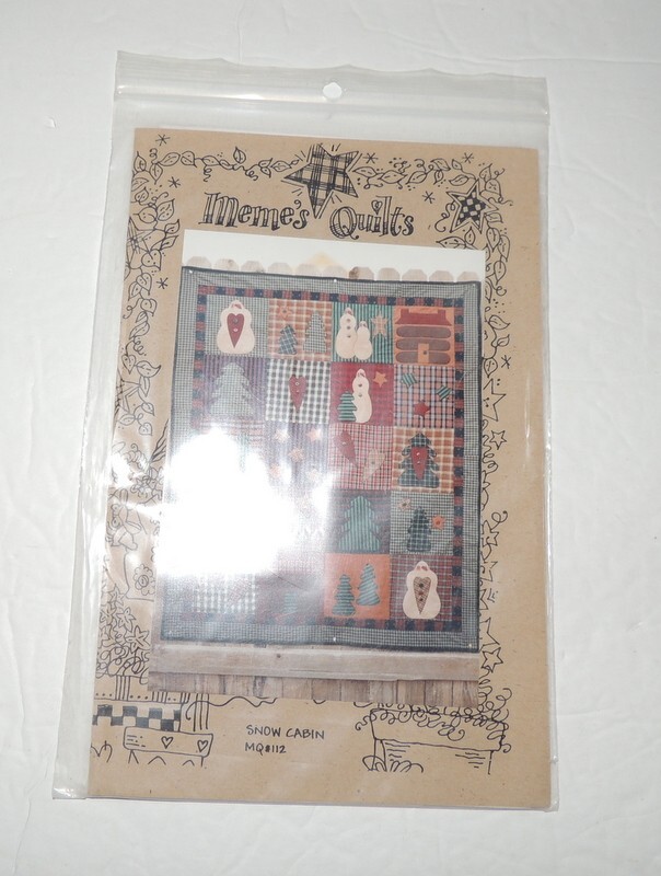 Chenille Patchwork Cozy Quilt Pattern with Matching Pillow Pattern by Plumples