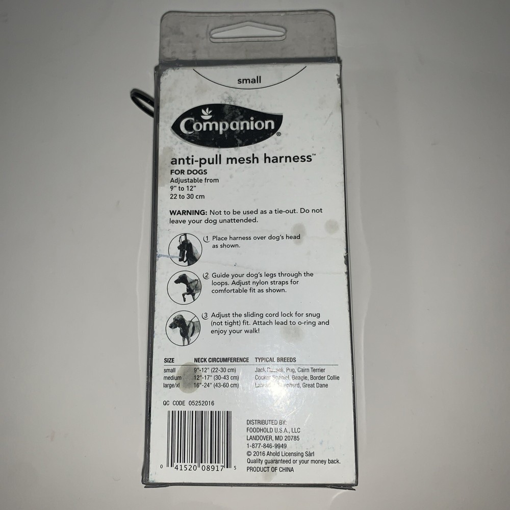 Anti-Pull Small Dog Harness Stops Pulling Instantly