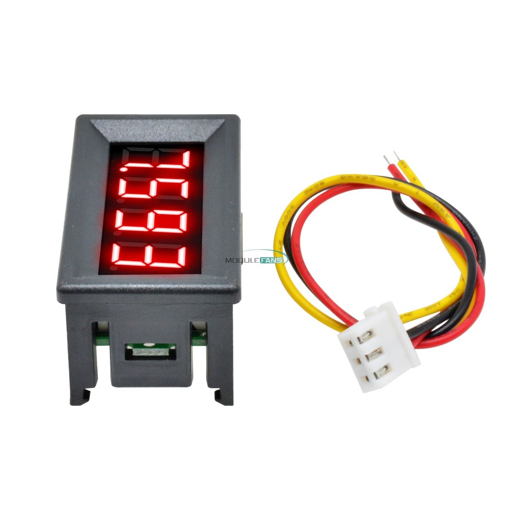 1-10pcs DC 0-100V LED Digital Display Voltmeter LED Voltage Panel Meter new