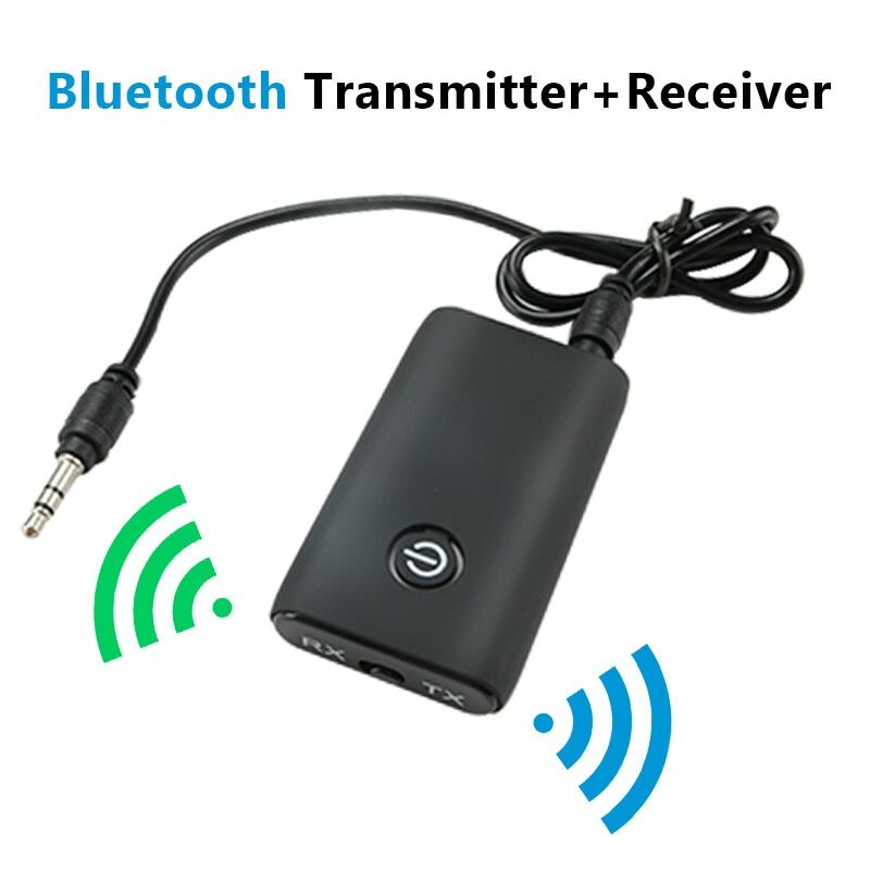 2 in 1 Wireless Bluetooth 5.0 Transmitter Receiver 3.5mm Jack Audio AUX Adapter