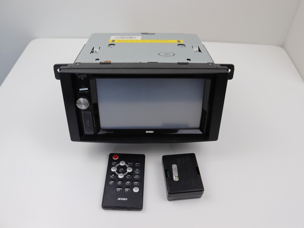 Jensen VX3026 6.2" Double DIN Touchscreen DVD Receiver with Bluetooth, USB
