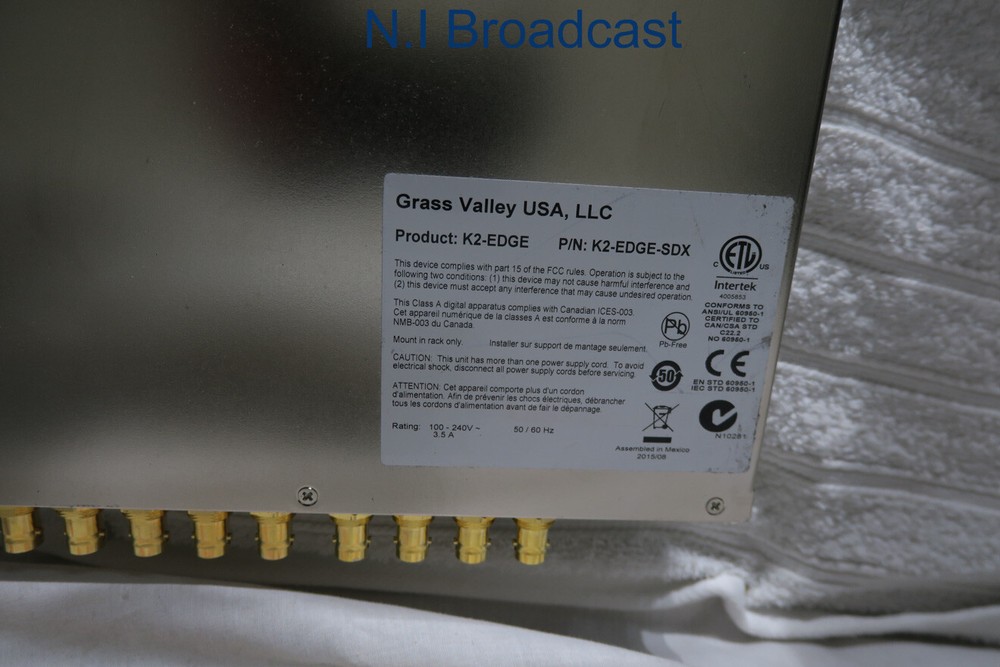 Grass Valley K2 Edge smart playout servers (server 7)