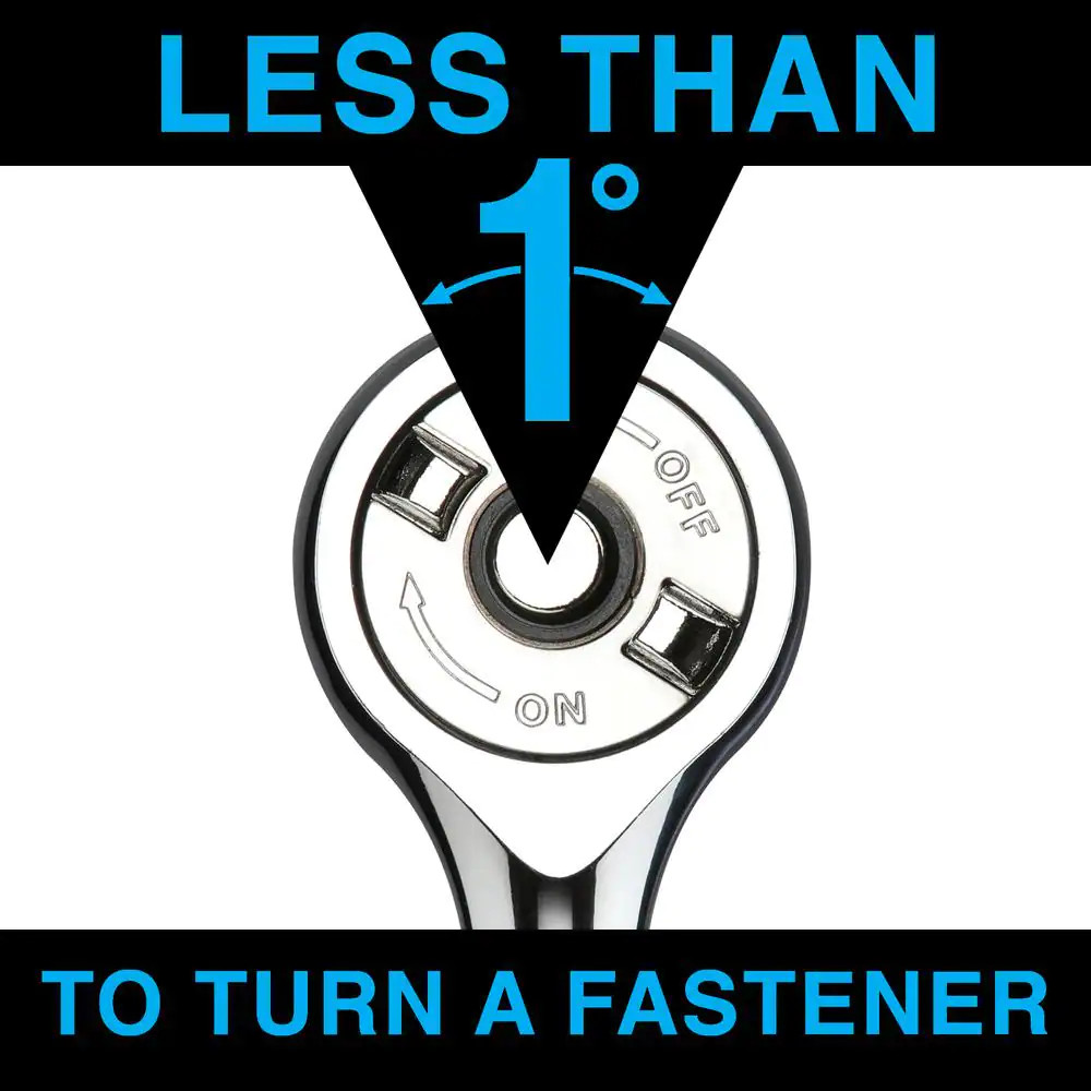 3/8 In. Drive Gearless Ratchet with Socket Quick Release