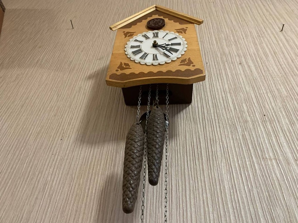 Soviet Vintage Cuckoo clock, USSR clock, Soviet working clock, Working cuckoo