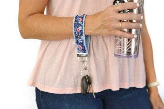 Maryland / Terrapins Wristlet Keychain / Keyfob