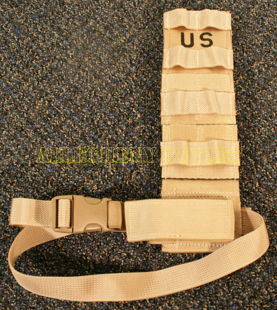 Desert Tan MOLLE Drop Leg Extender NEW Military Issue Holster Platform Alice NIB