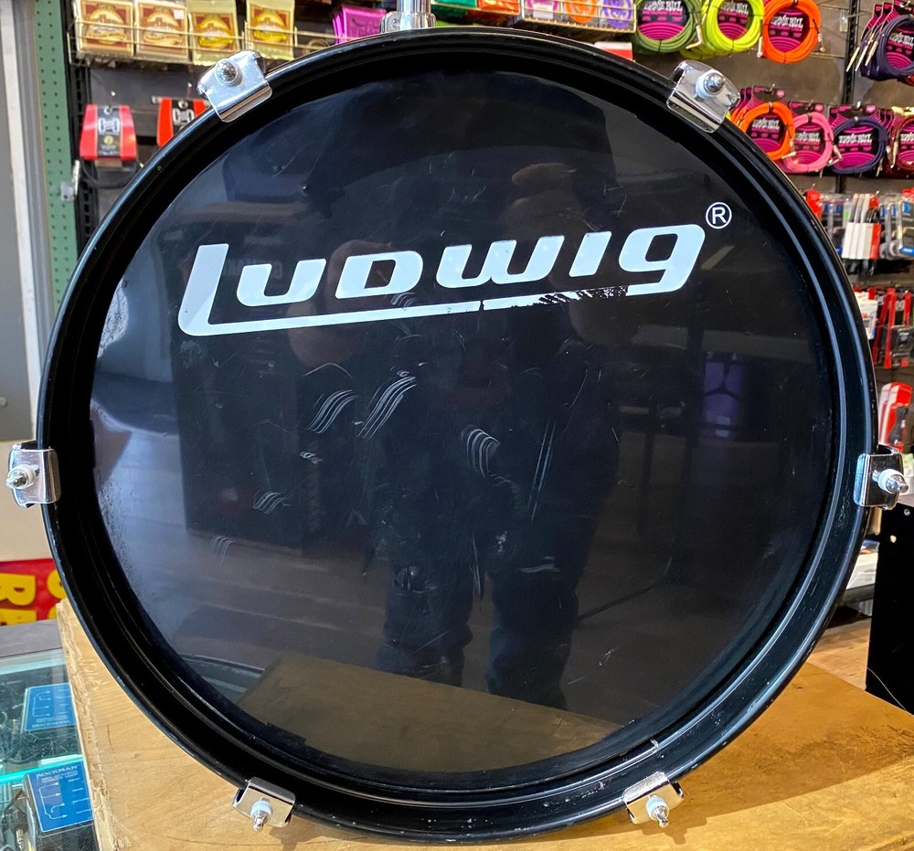 Ludwig Accent CS Combo Junior Gloss Red Sparkle Finish 2-Piece Drum Shell Pack