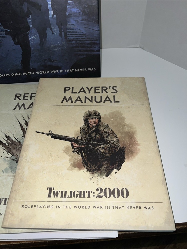 Twilight 2000 RPG: Core Box Set Open Box Still New Inside