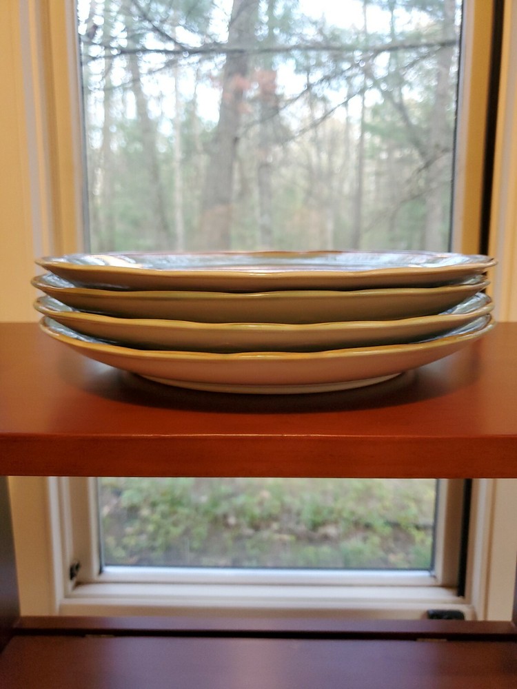 Sango Waves Green 13 Piece Dinner Set