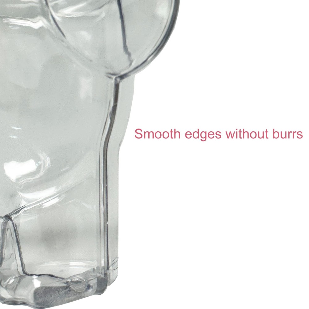 Protective Case Compatible with LABUBU Exciting Macaron, (Figure Transparent