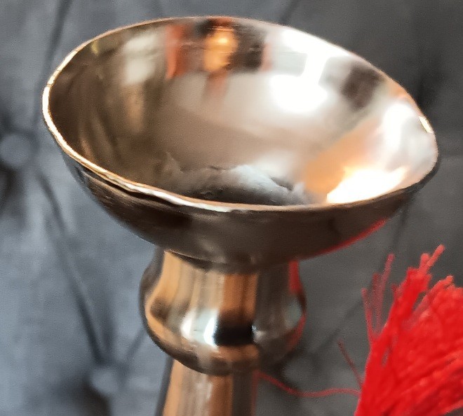 Reproduction Silvertone Firemans Trumpet With Emblem