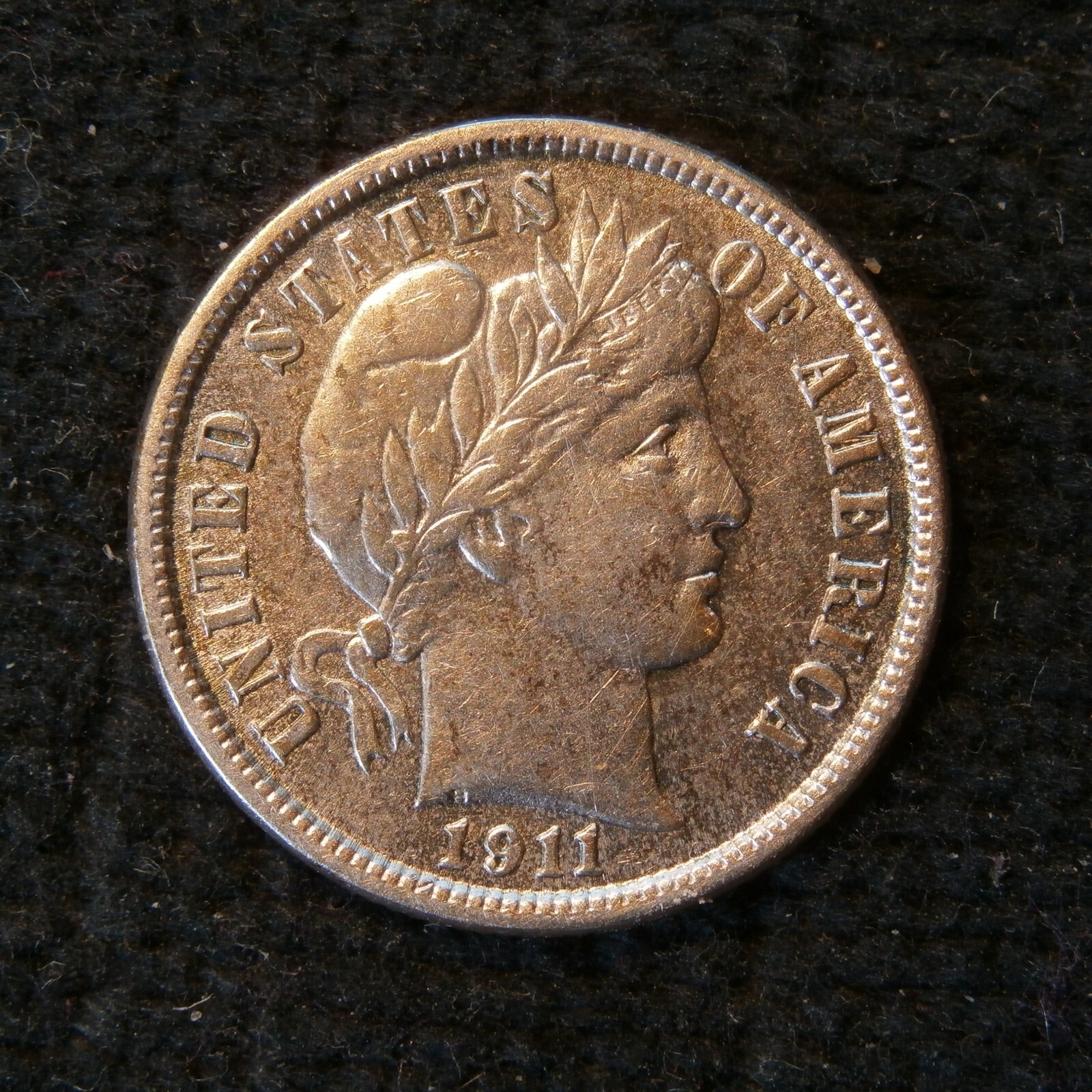 1911 Barber Dime