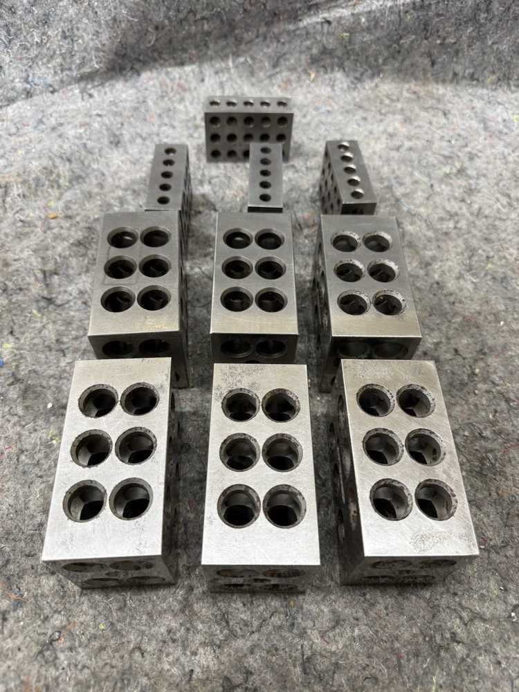 Machinist Tool Maker Setup Blocks 4”x2”x2-1/2”