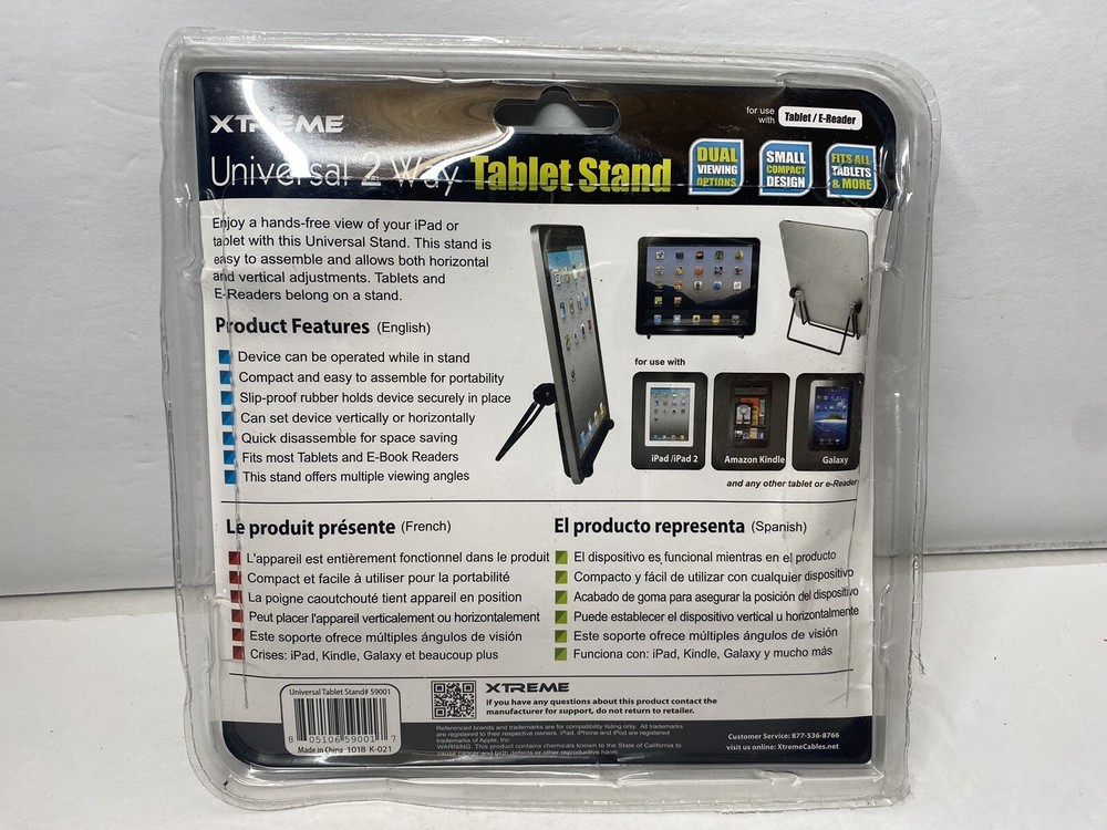 Xtreme 59001 2 Way Universal Tablet Stand