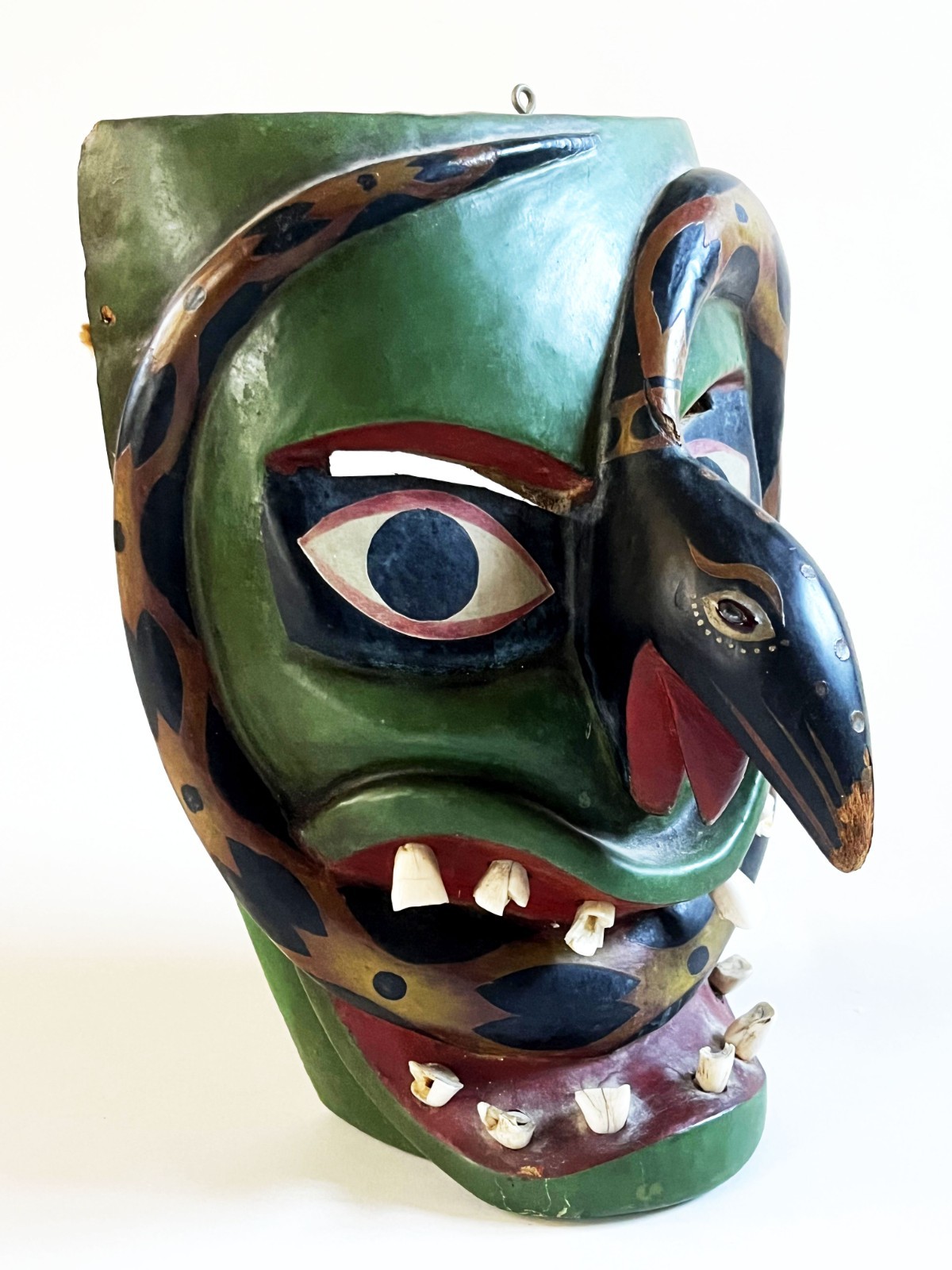 VICTORIANO SALGADO URUAPAN MICHOACAN XL 11" FECUNDIDAD FERTILITY WOOD MAQUE MASK
