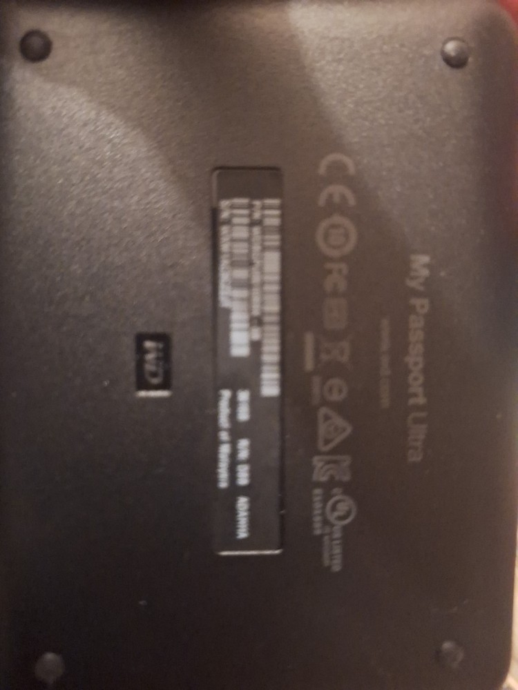 My passport, ultra automatic backup hardware eccryption.Premium storage 1 TB
