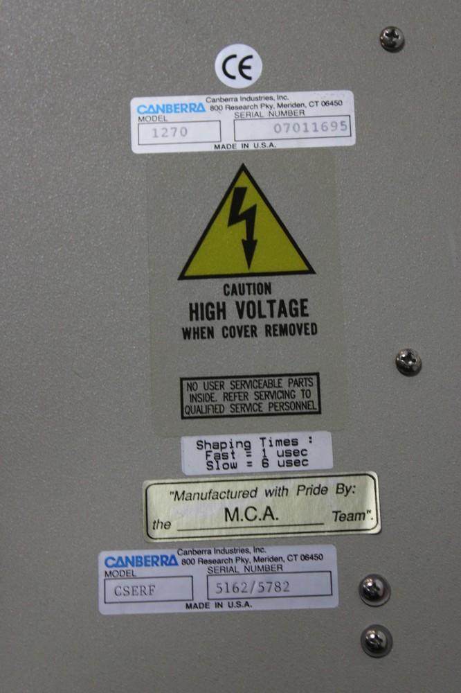 Canberra InSpector DeskTop Model 1270 Multi Channel Analyzer