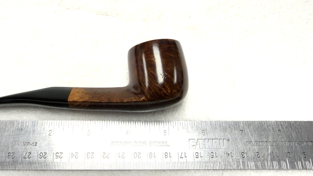 SAVINELLI 123 Smooth 1/8 Bent Pot w Triangular Shank