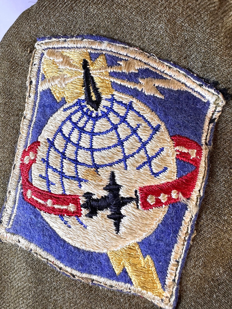 WWII USAAF – AIRWAYS COMMUNICATIONS SYSTEM GROUPING – UNIFORM, MEDALS & DOCS