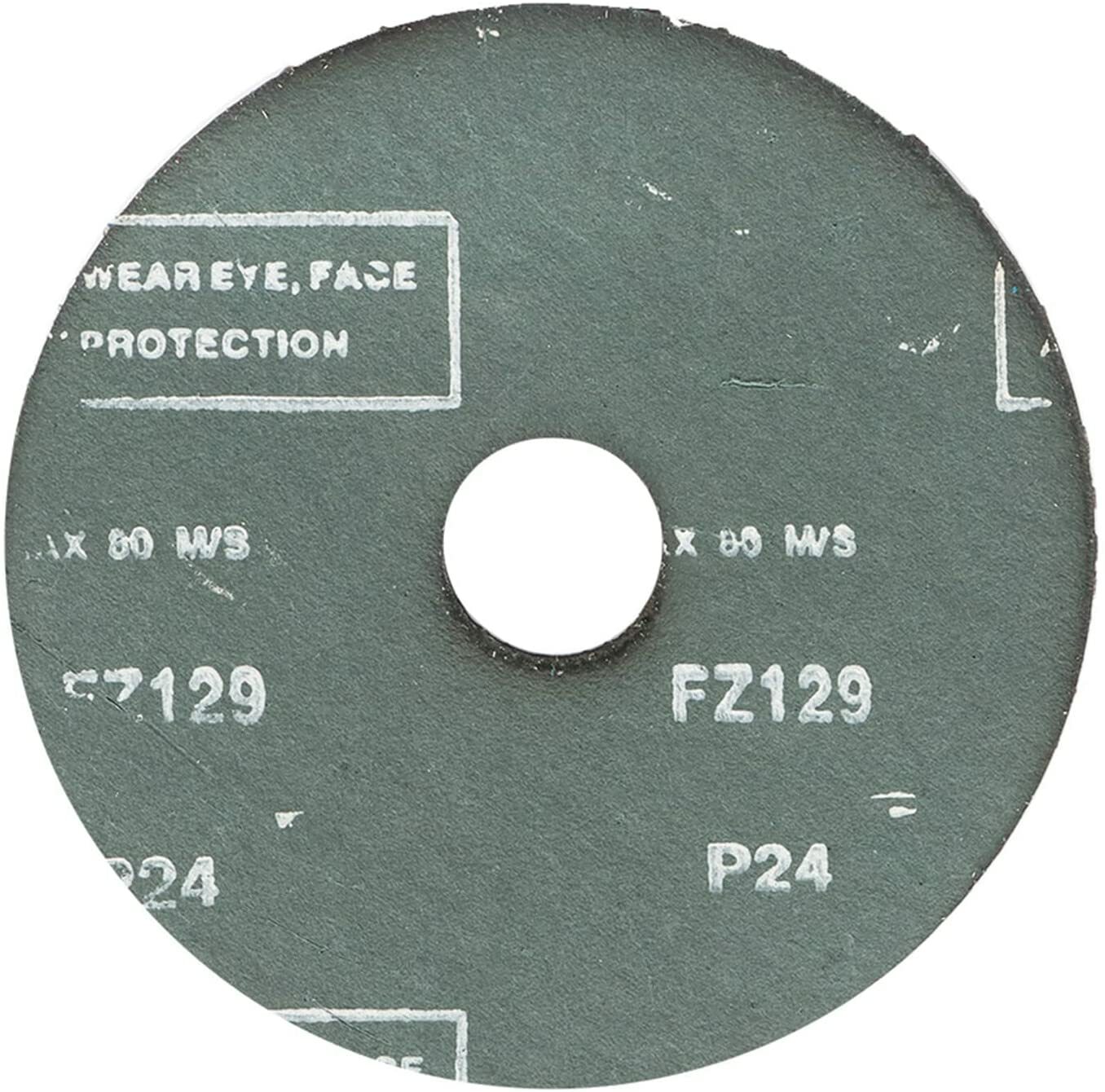 4-1/2" Zirconia Resin Fiber Disc 16 24 36 60 80 120 Grit Sanding Grinding Discs