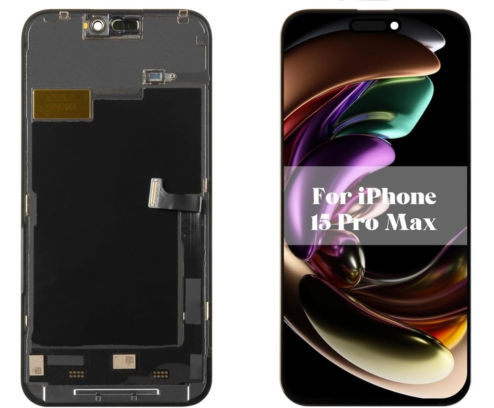 For iPhone 15 Pro Max Display LCD Touch Screen Digitizer Assembly Replacement