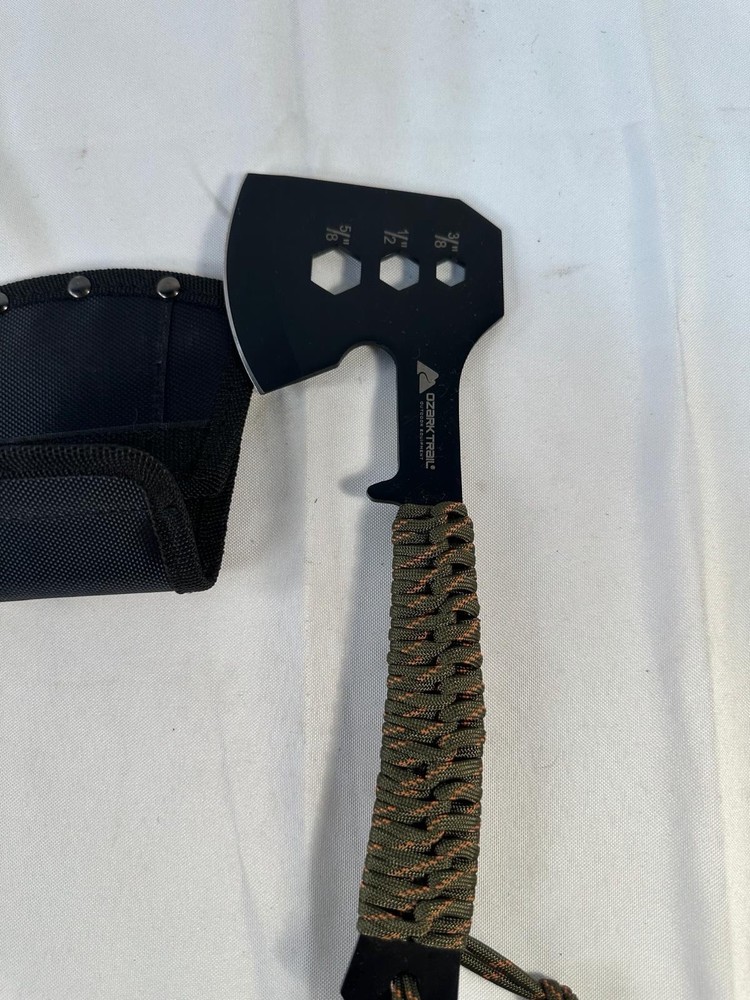 Ozark Trail Hatchet Axe with Paracord Wrapped Handle