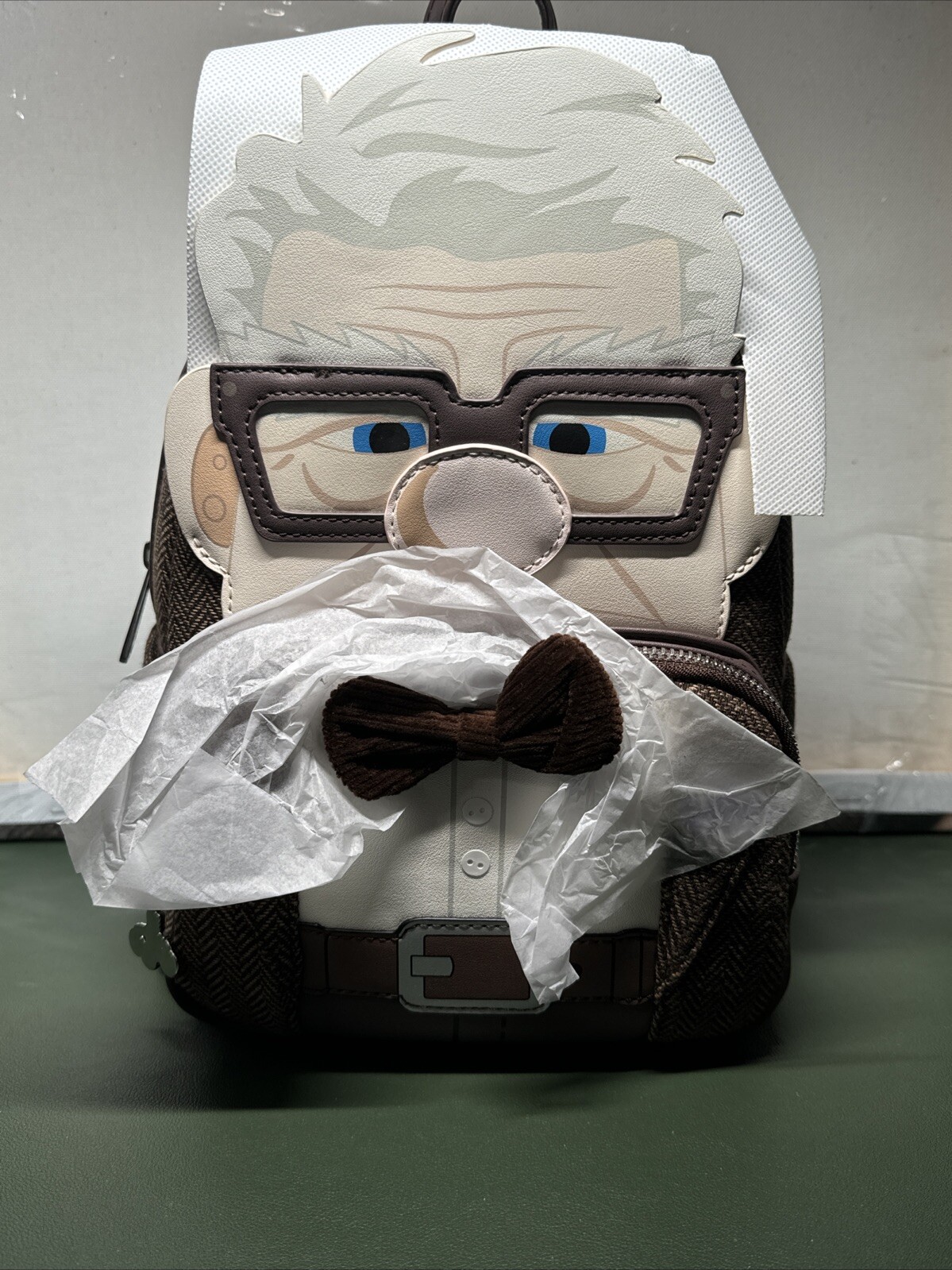 Loungefly Disney Pixar UP Mini Backpack Carl Suit Cosplay Mini Backpack - NEW!