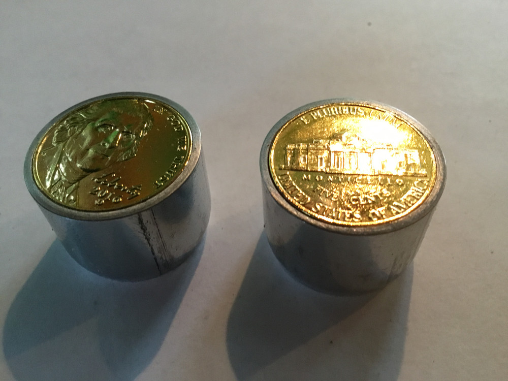 Jefferson 24K gold plated Guitar knobs.