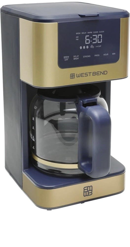 12-Cup Programmable Coffee Maker with Brew Strength Selector