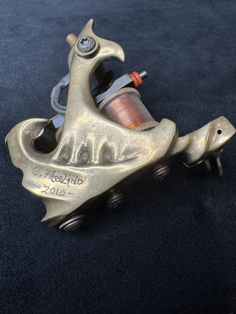 Baltimore Street Irons Solid Bronze Tattoo Liner Limited Edition Signed 2010
