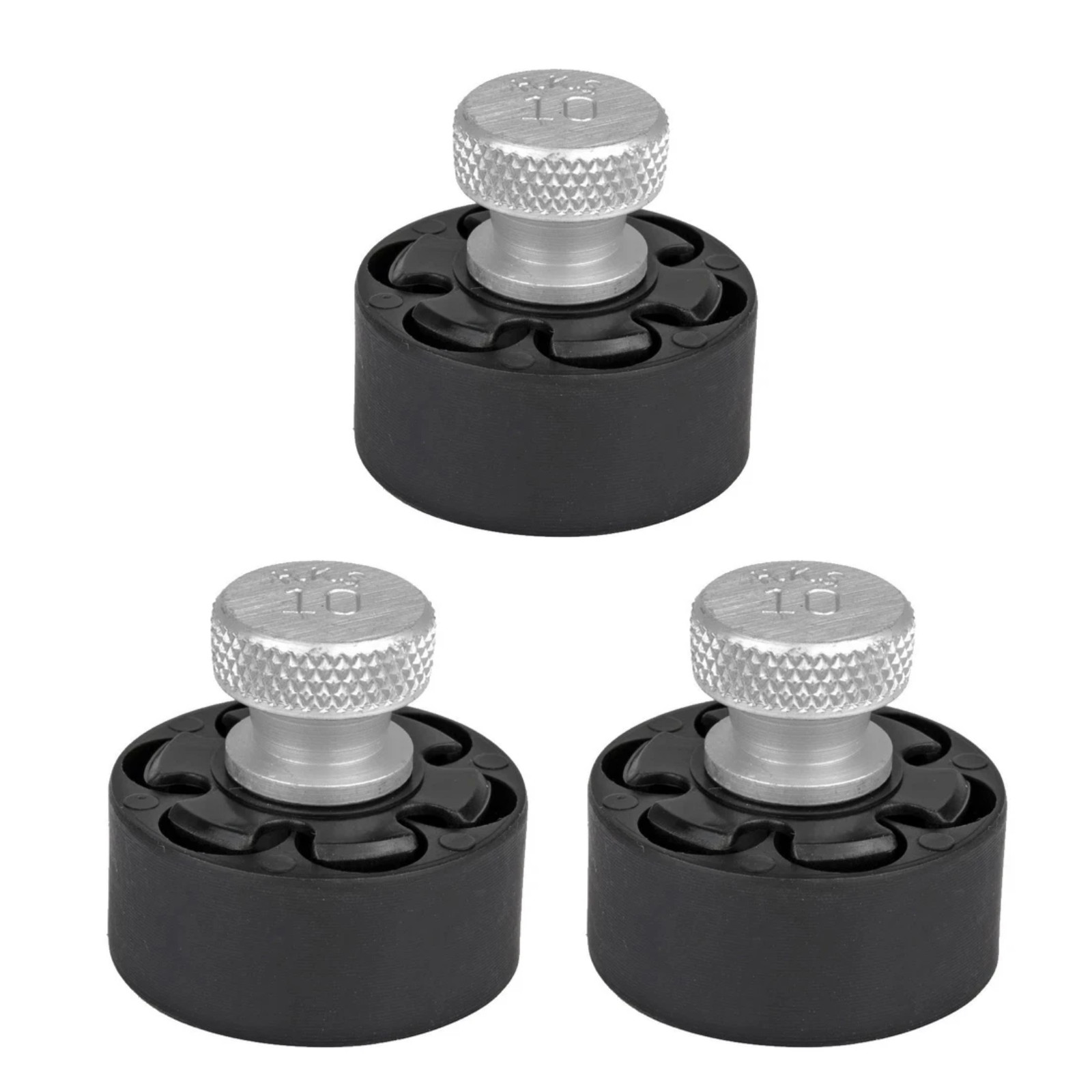 3 Pack HKS 10-A Speedloader 6 Shot for .38 / .357 - S&W - Taurus - Rossi Models