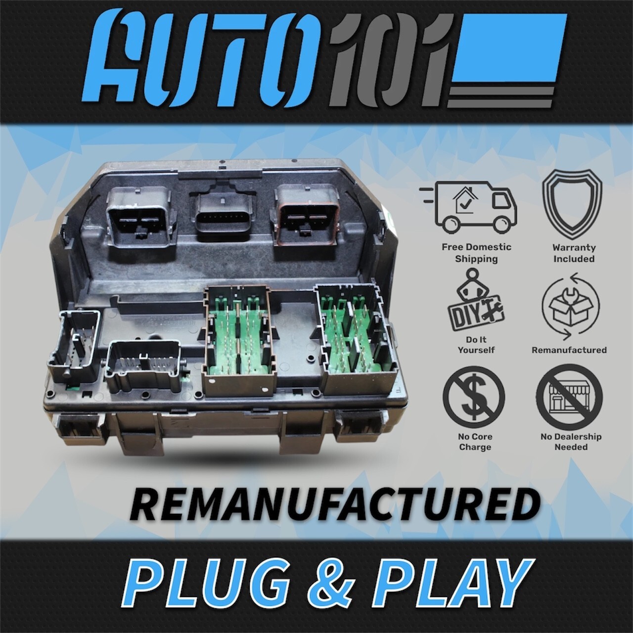 ✅ PROGRAMMED 2015-2020 Dodge Grand Caravan TIPM Fuse Box PLUG&PLAY 68239606
