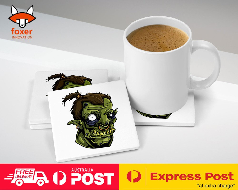 COASTER COFFEE DRINKING MAT|FREAK MONSTERS ORC 2