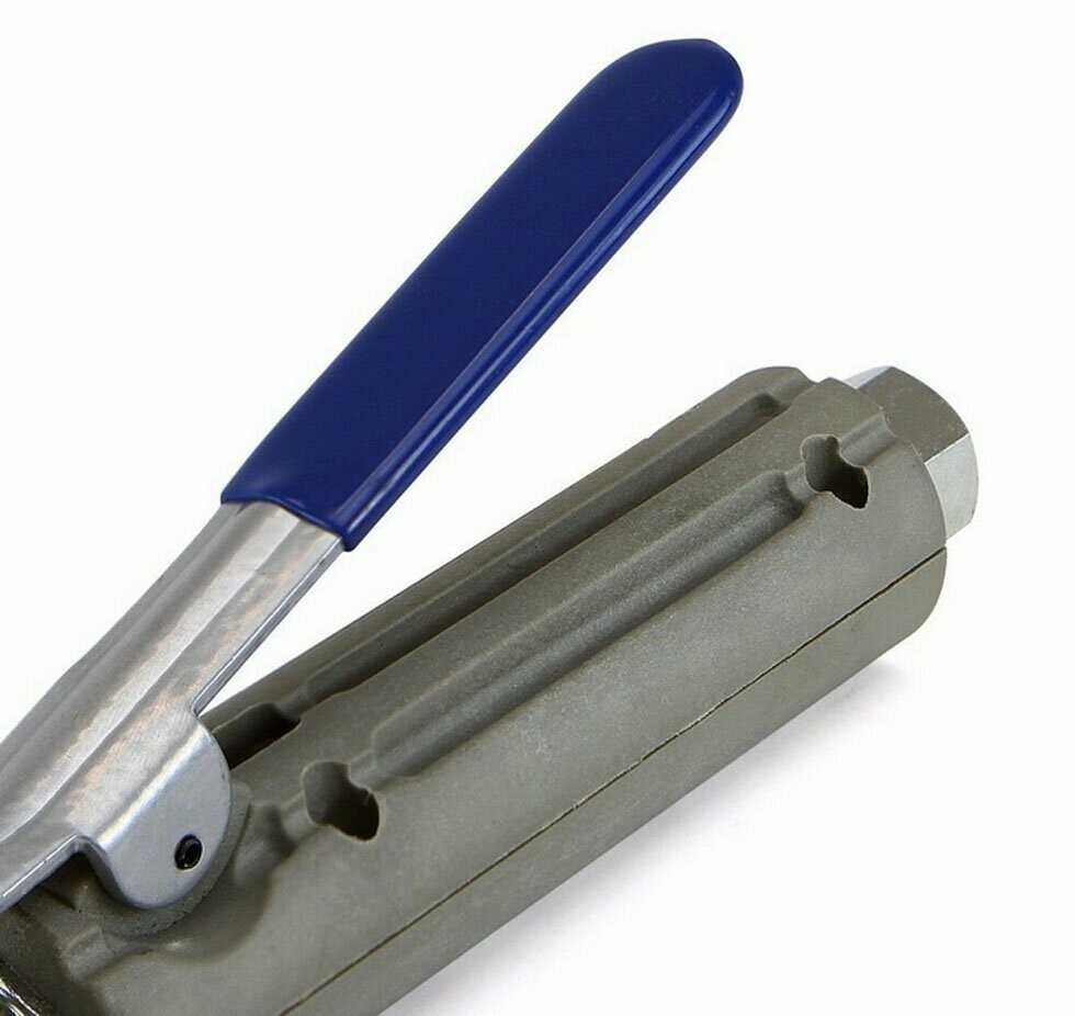 Abrasive Blaster Sandblaster Nozzle Gun w/ 3 Ceramic Tips Dead-Man Nozzle Gun