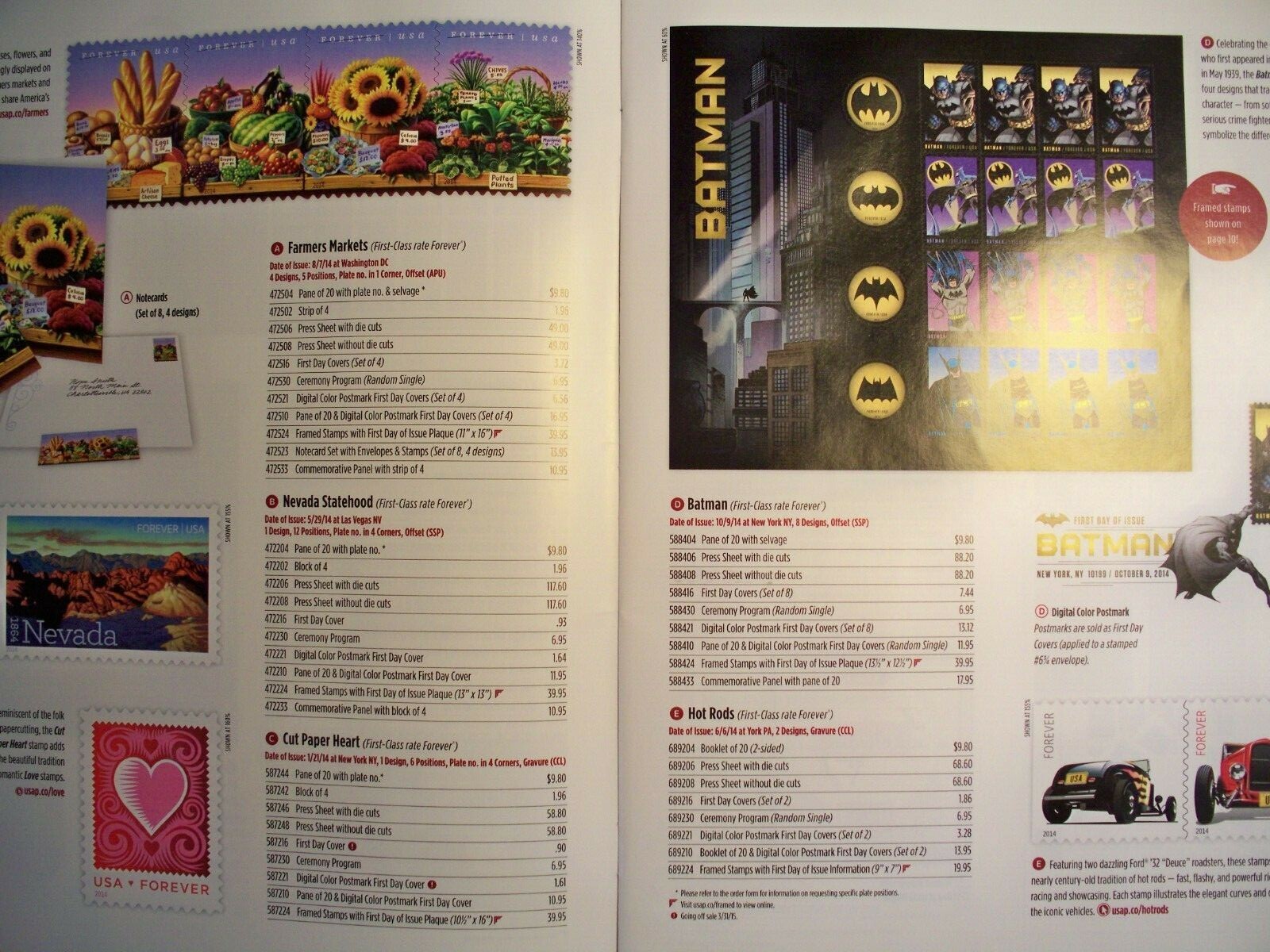 USA PHILATELIC MAGAZINE 2015/Volume 20/Quarter 1-COMPREHENSIVE EDITION Stamps