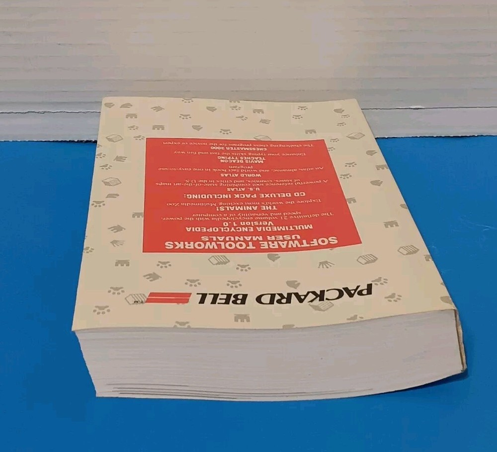 Heritage Computer Packard BELL User Manual 1992 Vtg Reference Guide