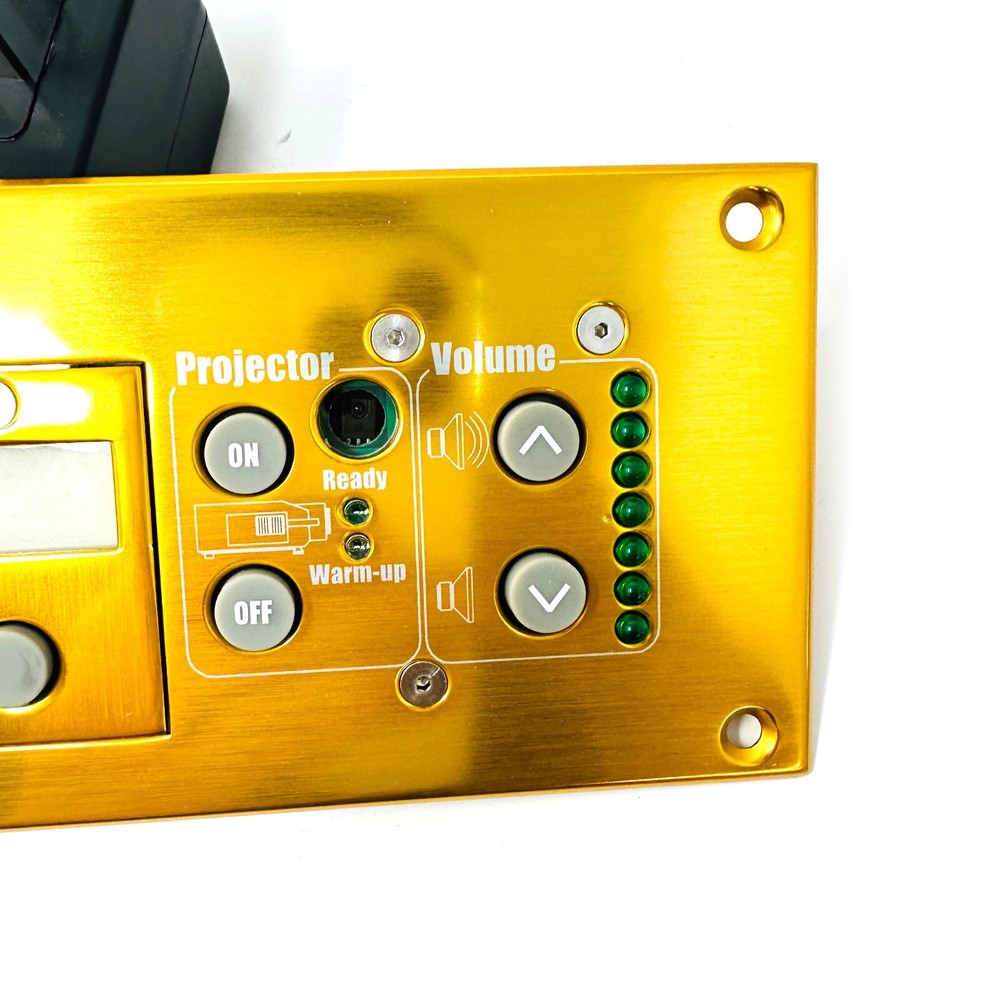 SP Controls SP2-SMCHAS-AG Small Chassis Mini SmartPanel Projector Control Gold