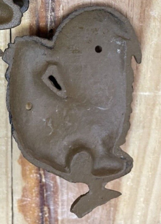 4.5” Cast Rustic Rooster Door Knocker