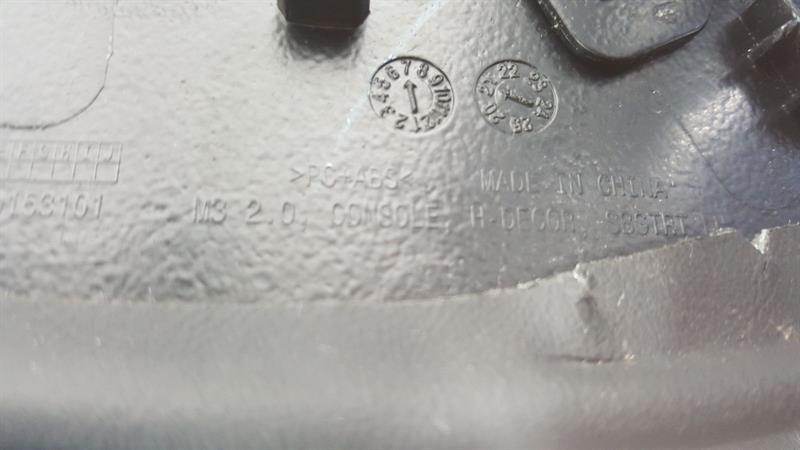 TESLA MODEL 3 LONG RANGE CENTER CONSOLE PANEL