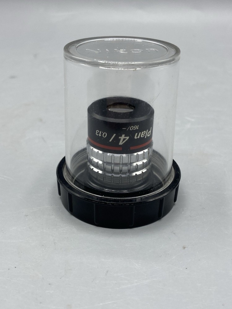 Nikon PhL Plan 4 / 0.13 DL 160 / - Phase Contrast Microscope Objective